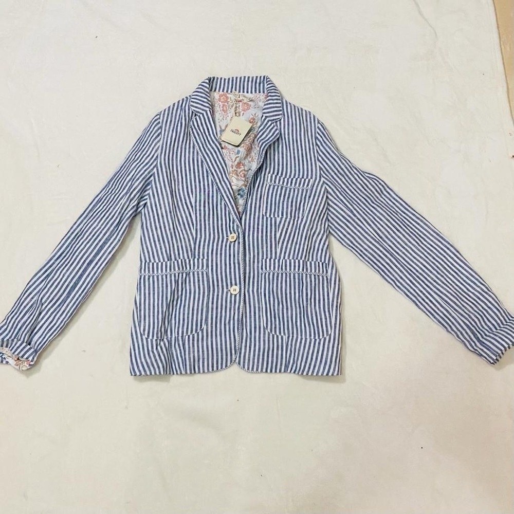 Faherty sagaponack sagaponick blazer coat jacket - Picture 2 of 6